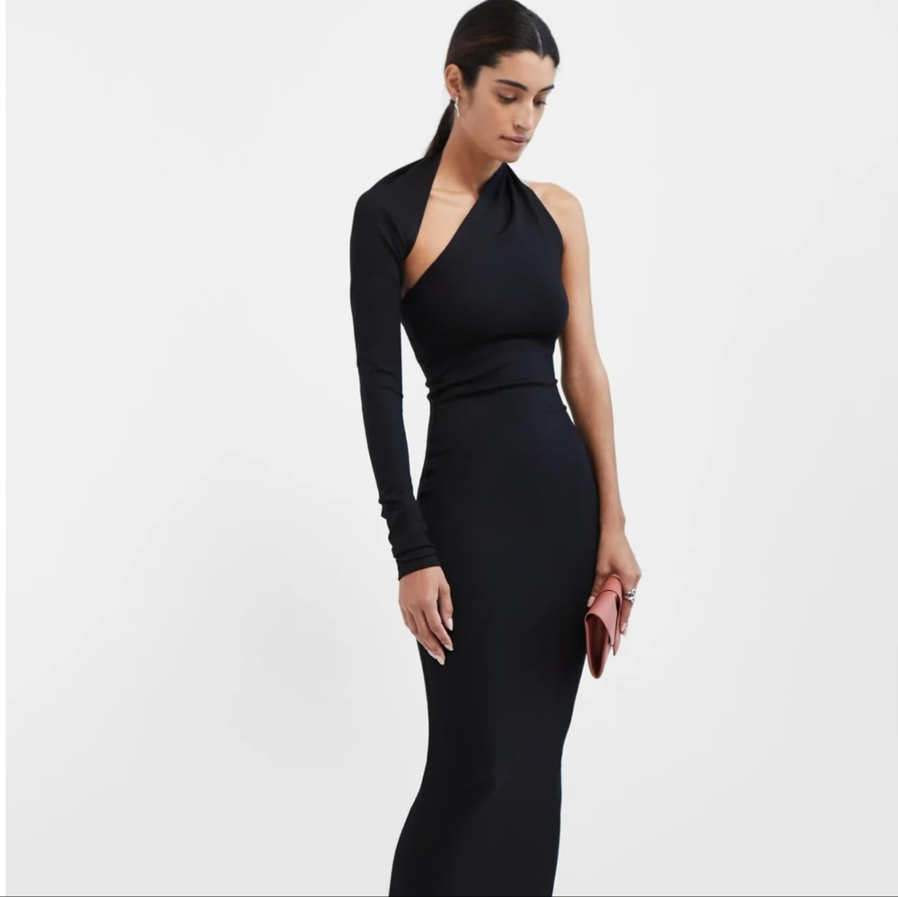 Marcella One Shoulder Gown Size S